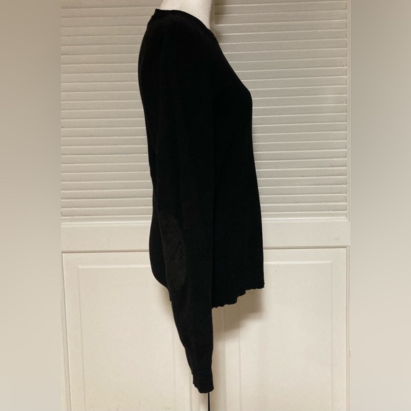 NWT Vintage Lauren Ralph Lauren Black Longsleeve Blouse Size XL - Picture 3 of 13